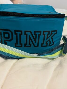 PINK Victoria's Secret Teal Crossbody Sling Bag by PINK Victoria's Secret - Teal